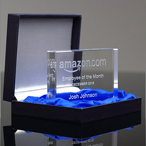 Crystal Award Trophy